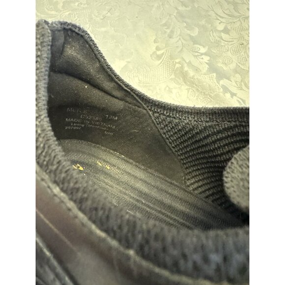 Cole Haan 12M Shoe 4.Zerogrand Plain Toe Oxford Black Reflective Waterproof - Picture 10 of 13